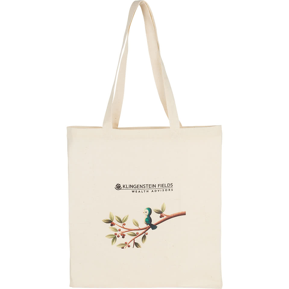 Cotton Canvas Convention Tote Bag