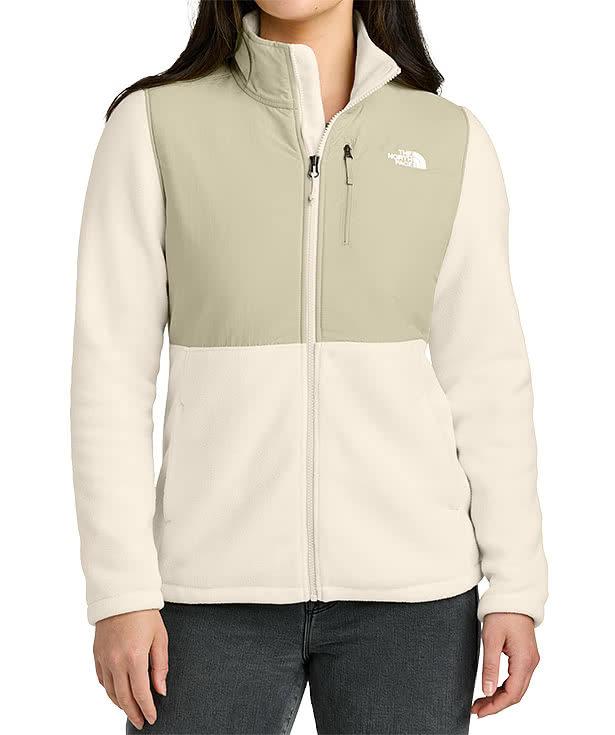 North face hooded fleece jacket women's best sale