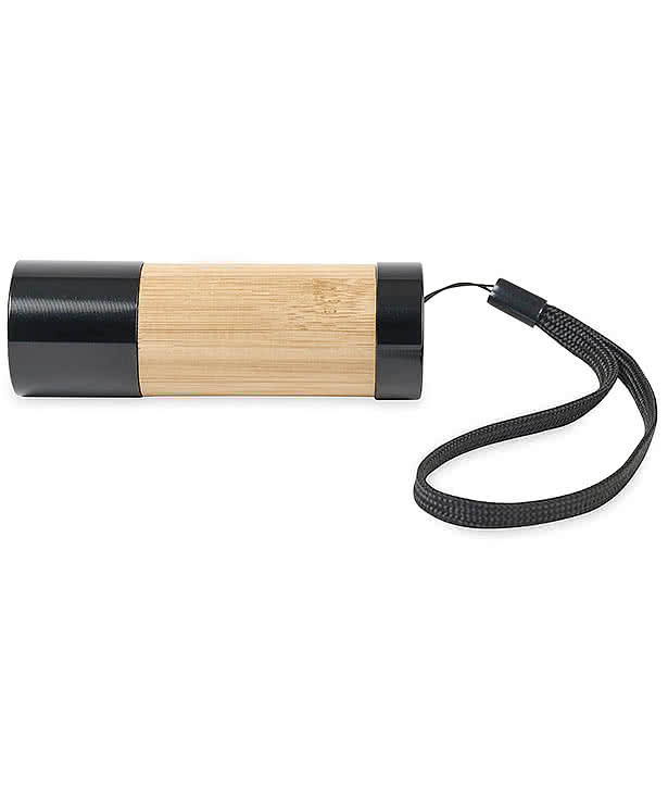 Mini LED Bamboo Flashlight