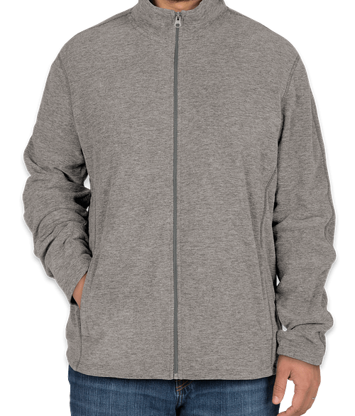 port authority full zip fleece