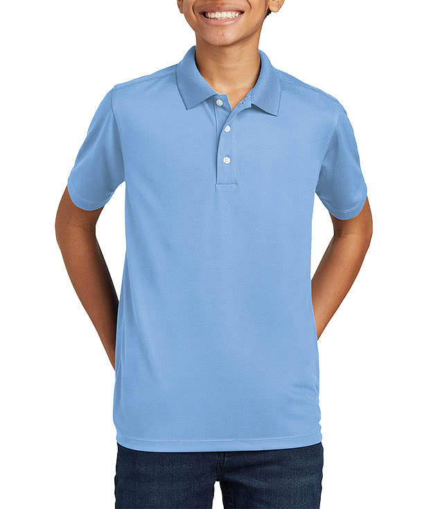 Sport-Tek Youth UPF 50 Performance Micropique Polo