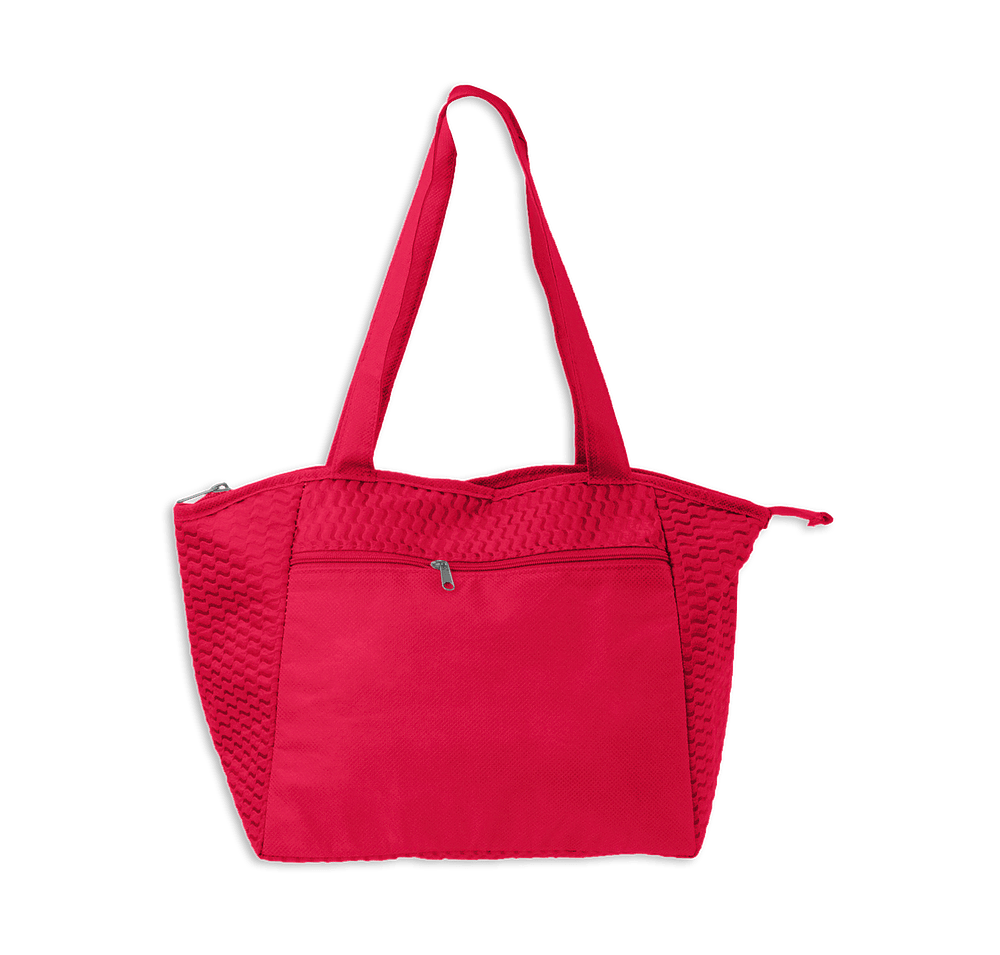 Full Color Poly Pro Lunch Wave Tote Bag-default