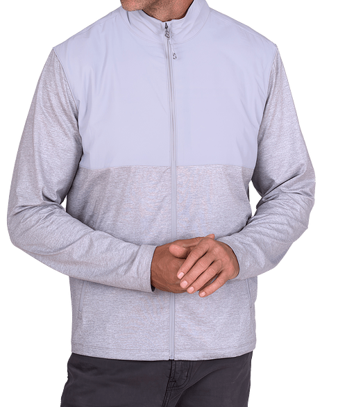 Fossa Riposte Recycled Lightweight Jacket in Light Gray