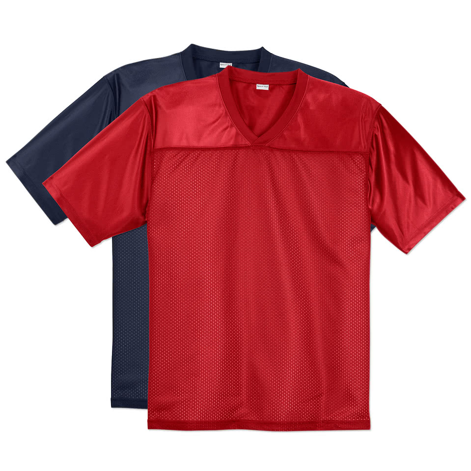 Sport-Tek Replica Football Jersey
