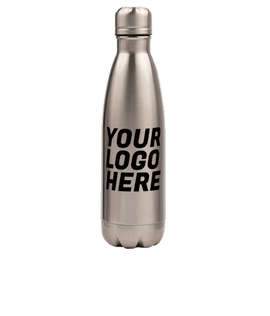 17 oz. Copper Vacuum Insulated Water Bottle - Color: Silver