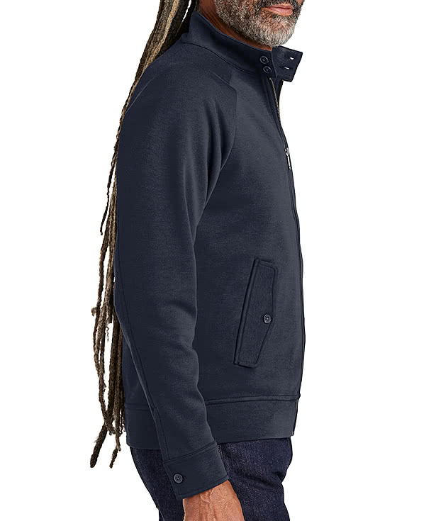Custom Brooks Brothers Double-Knit Full Zip Sweatshirt