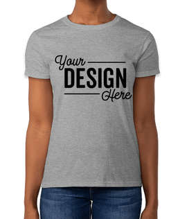 Gildan Ultra Cotton Women's T-shirt - Color: Sports Grey