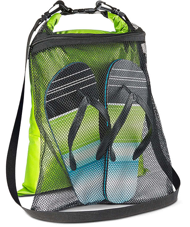 Mesh Water-Resistant Wet-Dry Bag