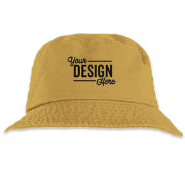 Mega Cap Cotton Twill Bucket Hat - Color: Mango
