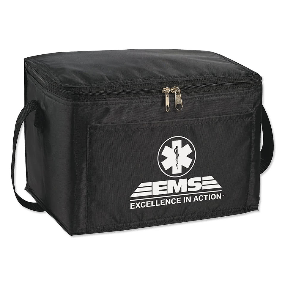 Full Color Spectrum Promotional 6 Can Lunch Cooler