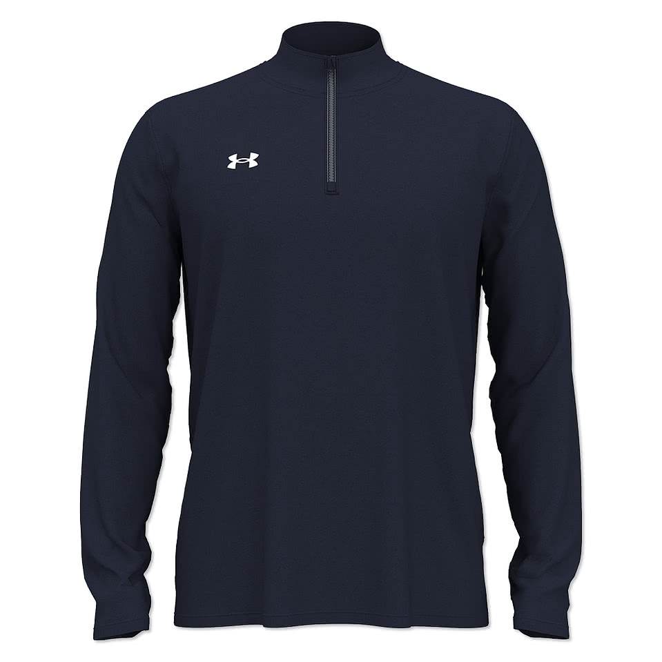 Under Armour Team Tech Recycled Quarter Zip Performance Shirt - Printed