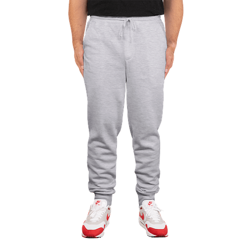 Independent Trading Midweight Joggers in Grey Heather