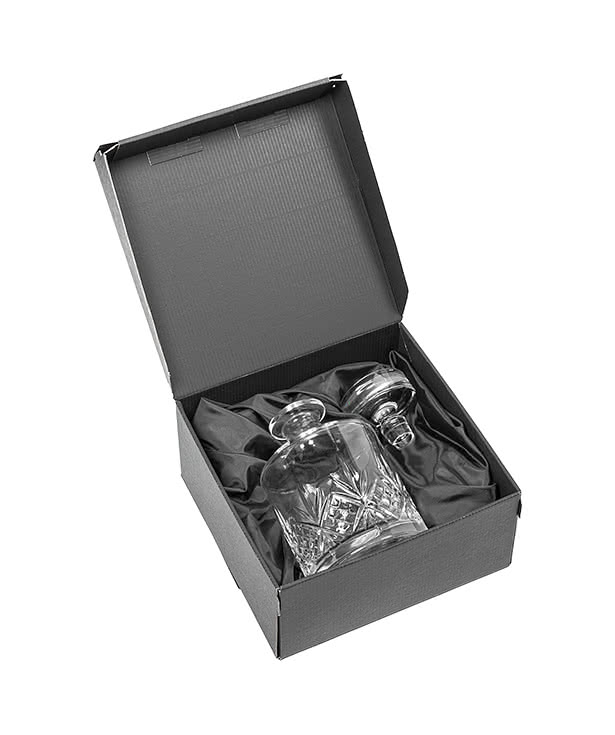 Laser Etched 24 oz. Brinkley Decanter with Lid