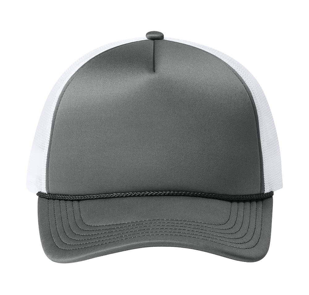 Port Authority Truck’N Five-Panel Foam Trucker Hat - Embroidered-default