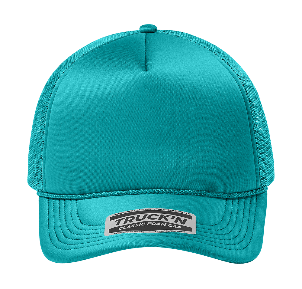 Port Authority Truck’N Five-Panel Foam Trucker Hat - Embroidered-default