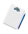 Full Color Souvenir 5" x 7" Lined Scratch Pad - 25 sheets/pad (Case of 250)