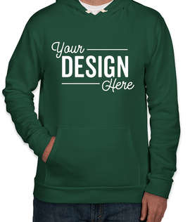 Next Level Blended Pullover Hoodie - Color: Forest Green