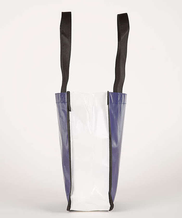 Small Laminated Shopper Tote Bag