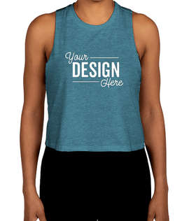 Bella + Canvas Women's Racerback Crop Tank Top