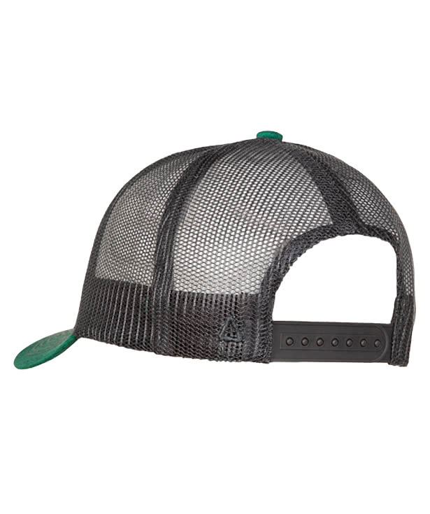 Ahead Brant Snapback Trucker Hat - Rectangle Patch - Embroidered
