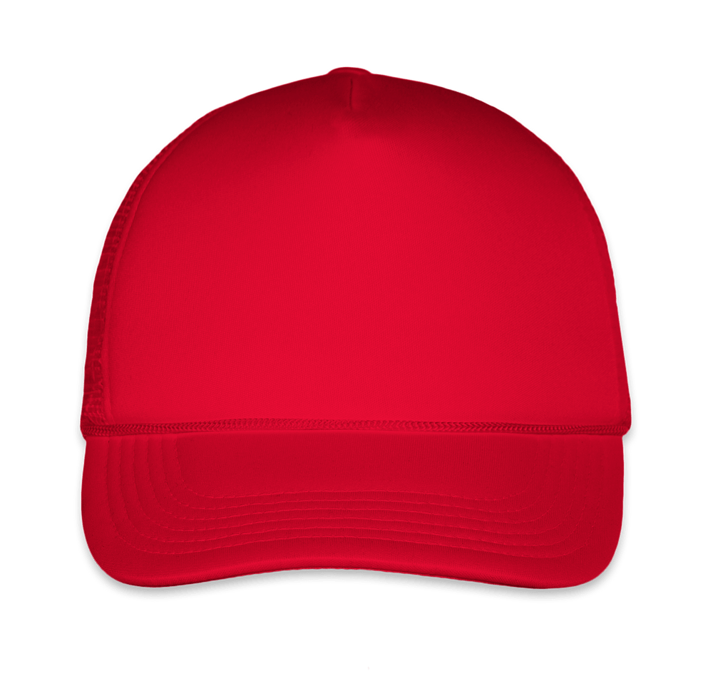 Mega Cap Five‑Panel Foam Snapback Trucker Hat-default