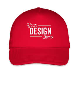 Mega Cap Five‑Panel Foam Snapback Trucker Hat