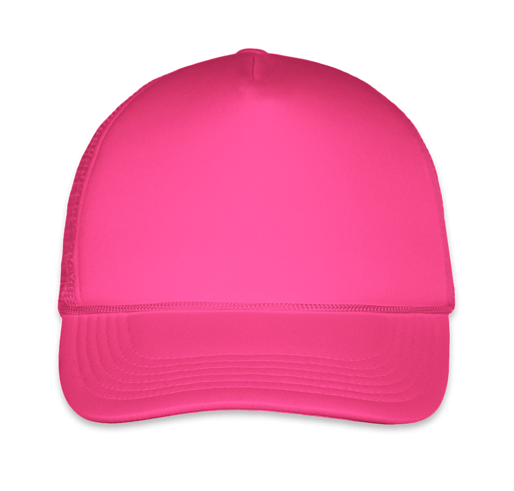 Mega Cap Five‑Panel Foam Snapback Trucker Hat-default