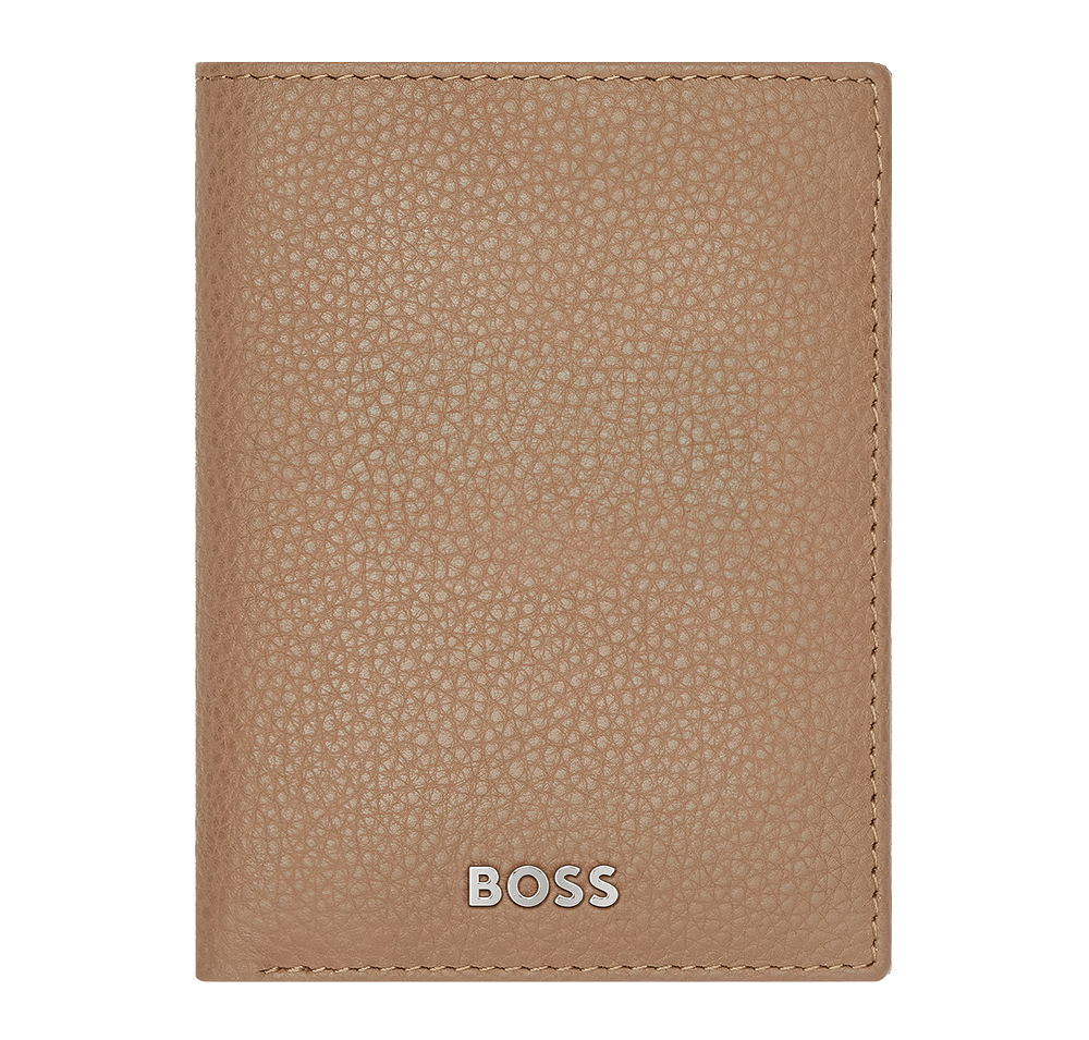 Hugo Boss Classic Grained Folding Wallet-default