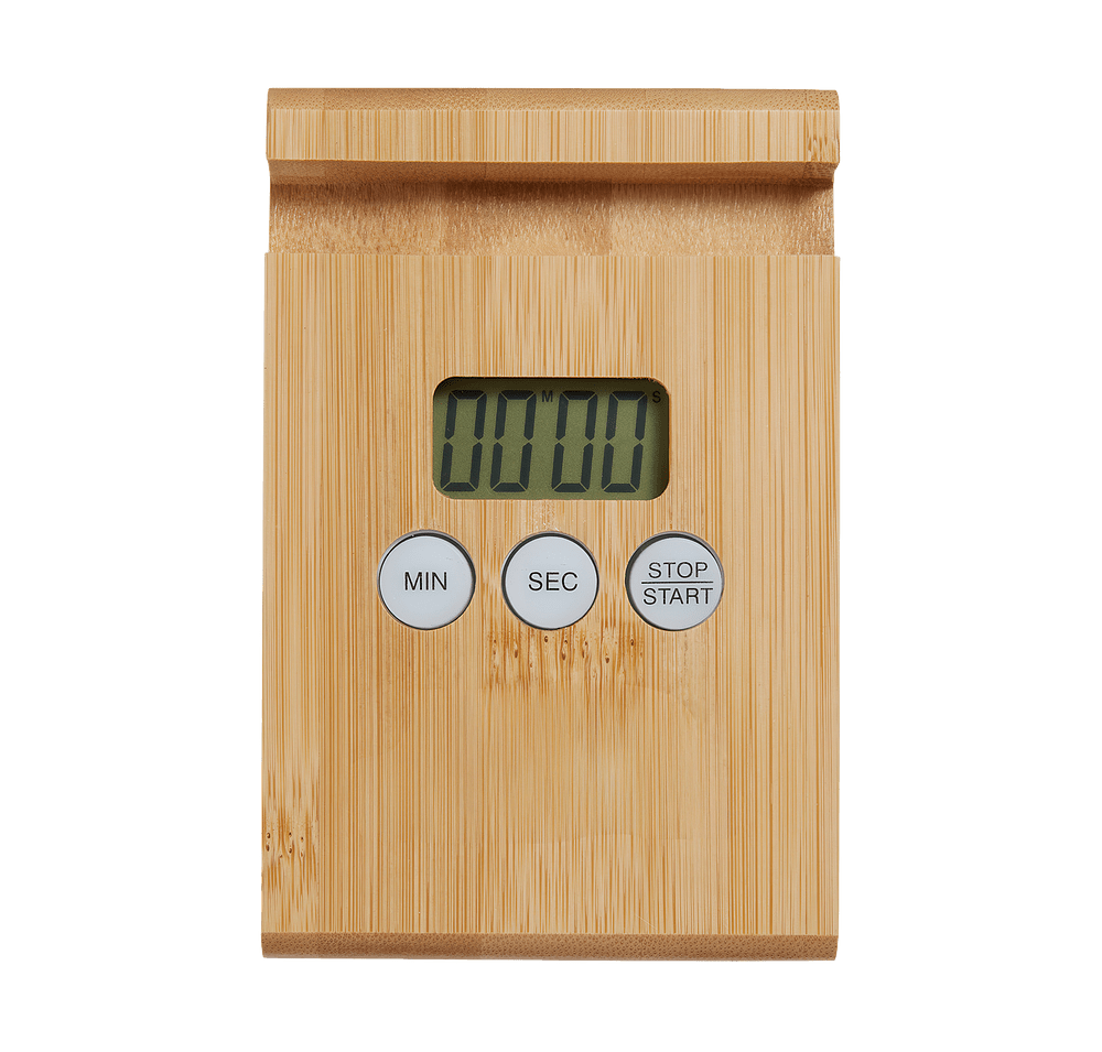 Home & Table Bamboo Timer & Stand-default