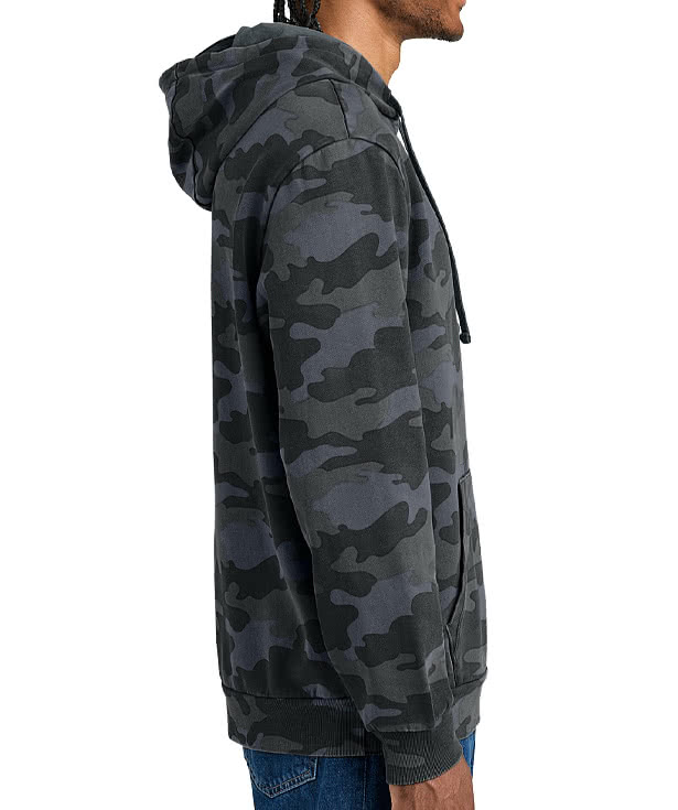 District Wash Camo Recycled Fleece Pullover Hoodie