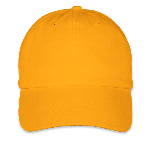 Bayside USA-Made Cotton Twill Hat in Gold