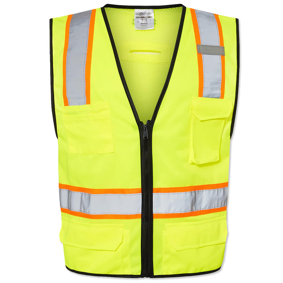 Kishigo Class 2 Pocket Contrast Safety Vest