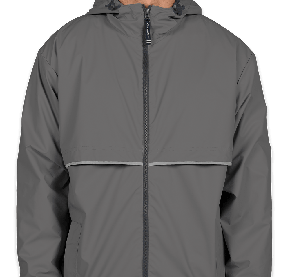Charles River New Englander Hooded Rain Jacket-default