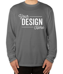 Soffe Military Performance Mesh Long Sleeve T-shirt - Color: Gunmetal