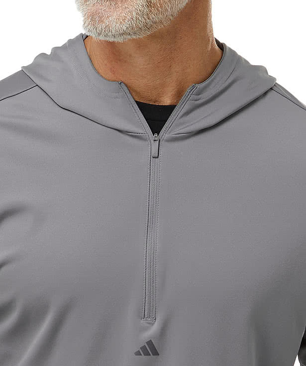 Adidas Recycled Lightweight Quarter Zip Performance Hoodie