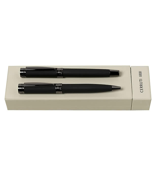 Cerruti 1881 Zoom Ballpoint & Fountain Pen Gift Set