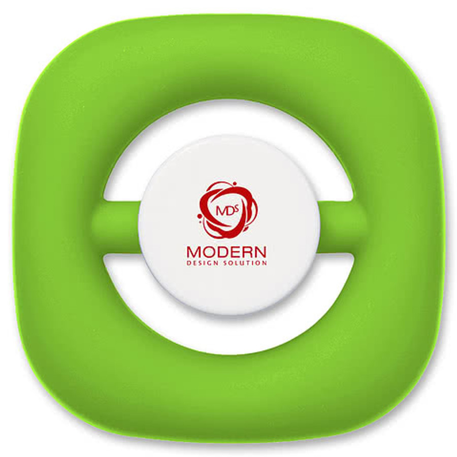 Silicone Spinner Stress Toy in White