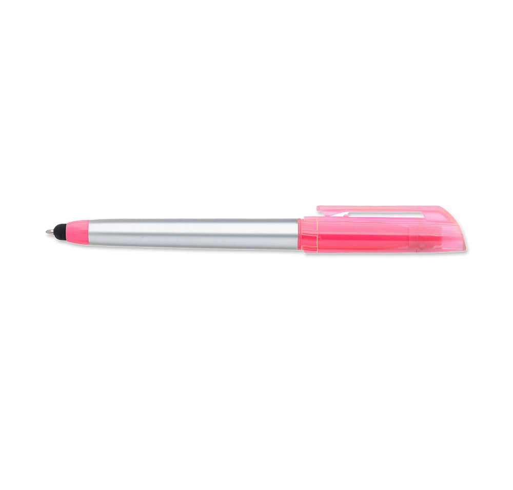Trilogy 3-in-1 Highlighter and Stylus Pen (black ink)-default
