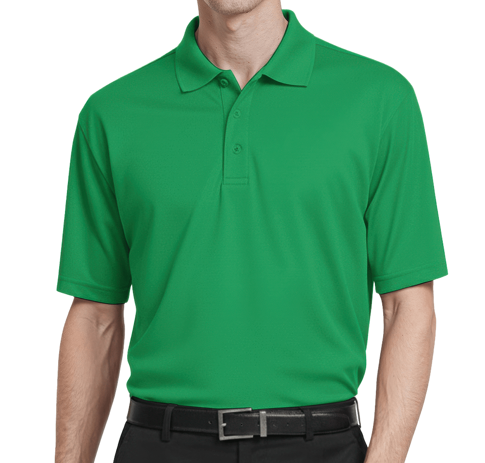 Blue Generation Lightweight Pique Polo - Printed-default