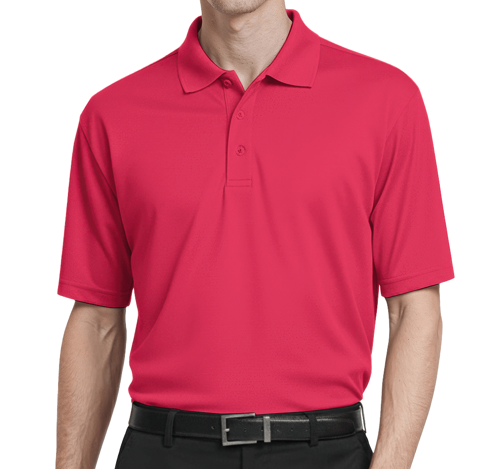 Blue Generation Lightweight Pique Polo - Printed-default