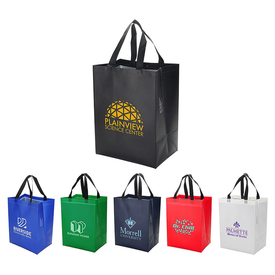 Calypso Recycled Non-Woven Insulated Grocery Tote Bag