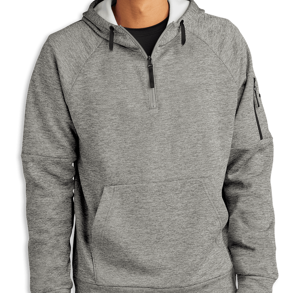 Nike Therma-Fit Hooded Quarter Zip Sweatshirt-default