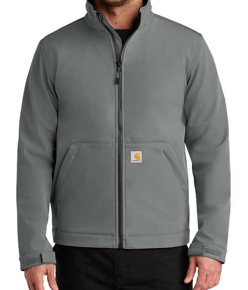 Carhartt Rain Defender Soft Shell Jacket - Printed in Steel