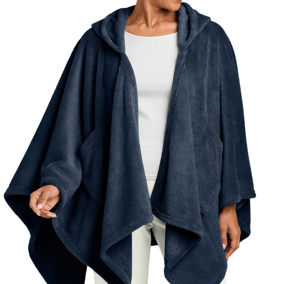 Port Authority Dream Plush Open Hooded Wrap-default