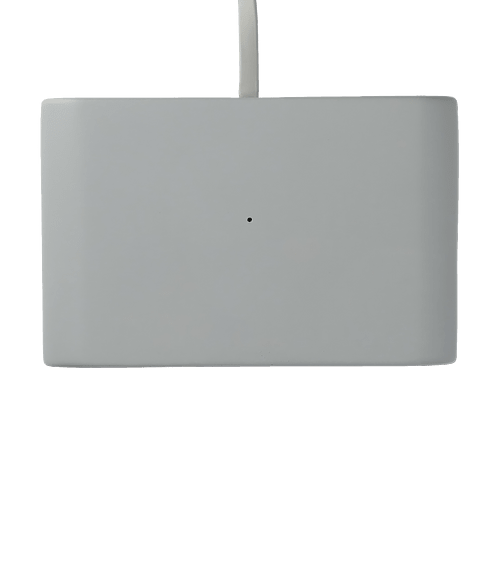 Set in Stone Wireless Charging Desk Clock in Gray