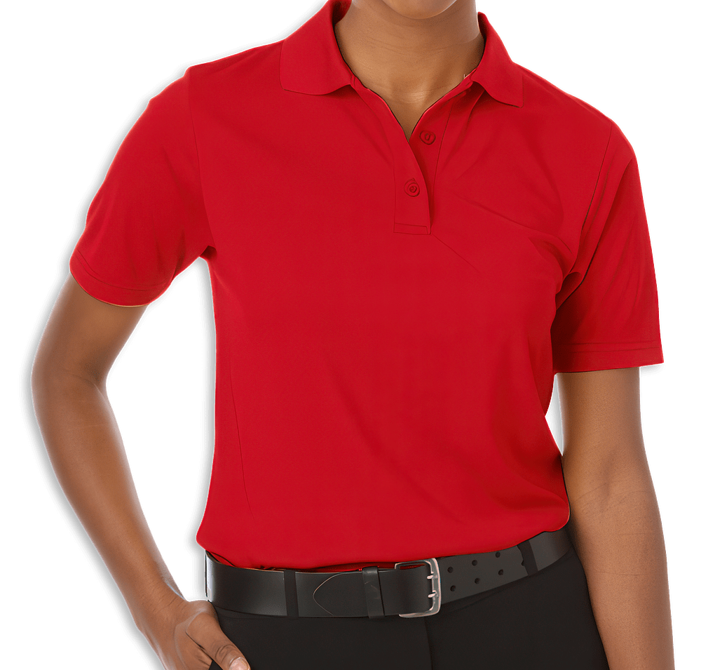 Blue Generation Women's Lightweight Pique Polo - Embroidered-default
