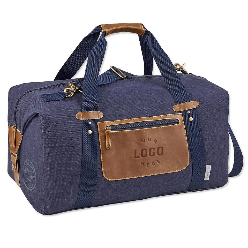 Debossed Field & Co. Classic Duffel Bag