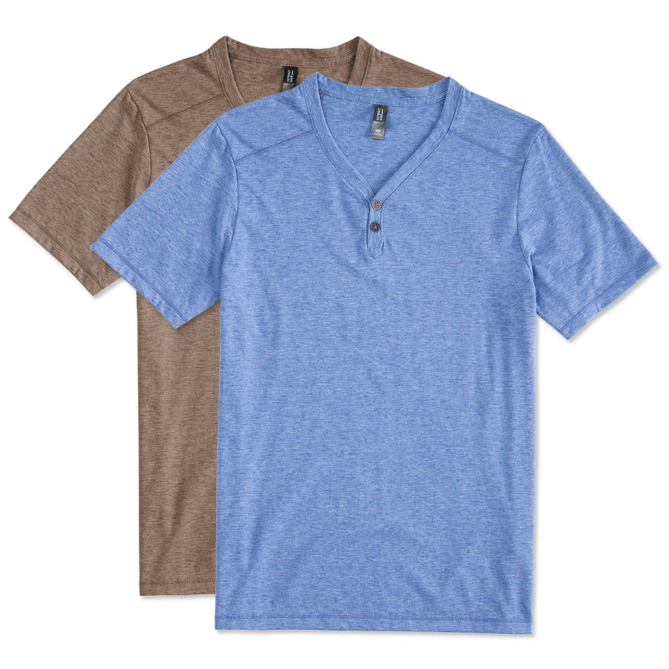 District Made Tri-Blend Henley