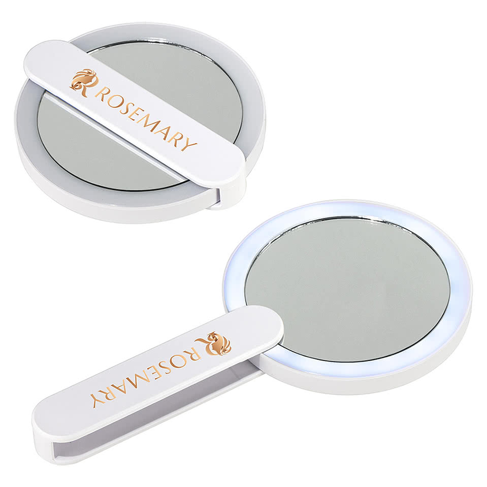 Cabaret LED Mirror with Swivel Handle