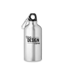 17 oz. Shorty Aluminum Water Bottle - Color: Silver